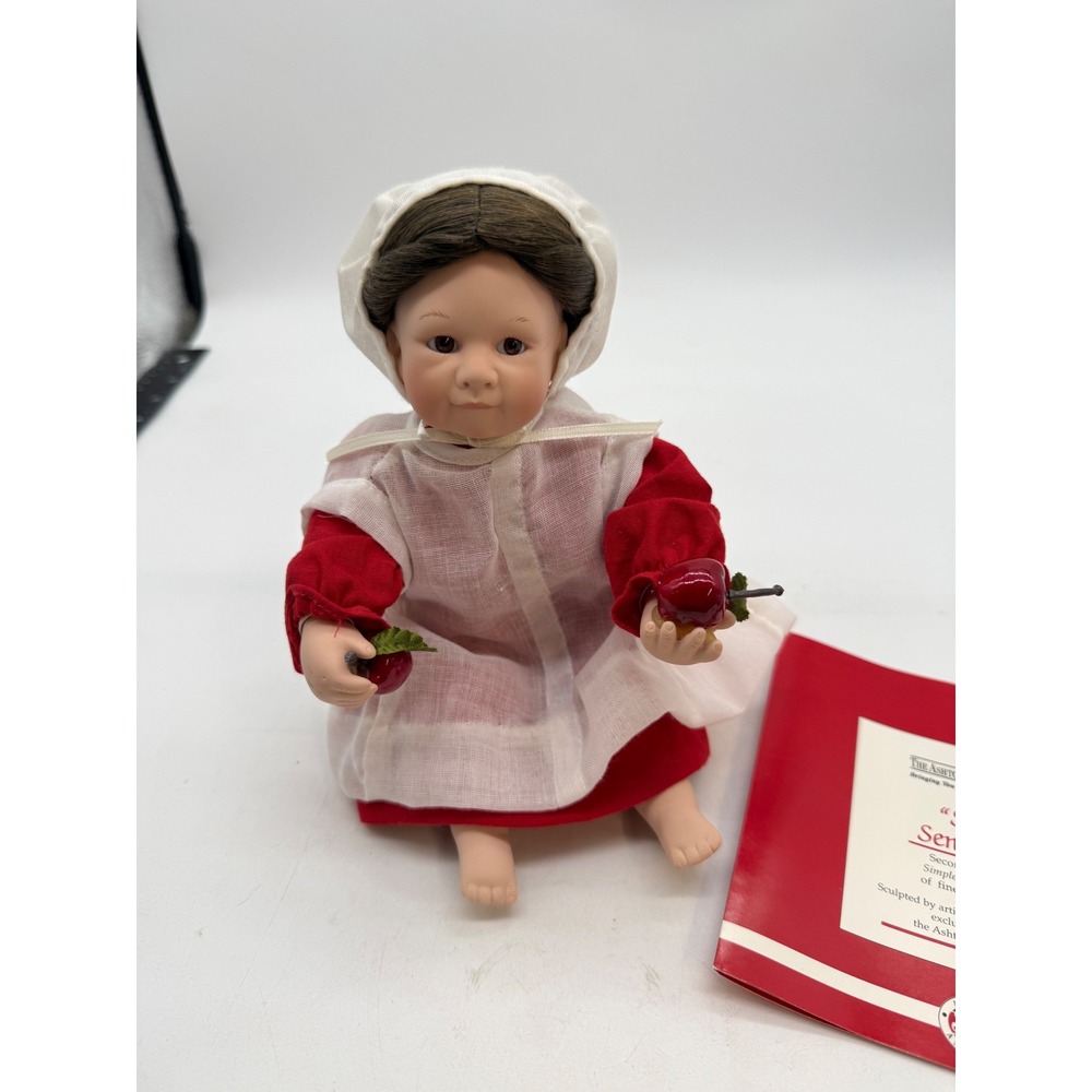 Ashton-Drake Sweet Sensation Porcelain Amish Doll Julie Good-Kruger Simple Gifts